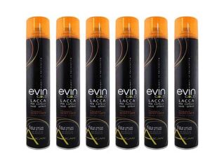 Evin Zestaw 6 Lakierów Black Z Olejkiem Arganowym 500 ml