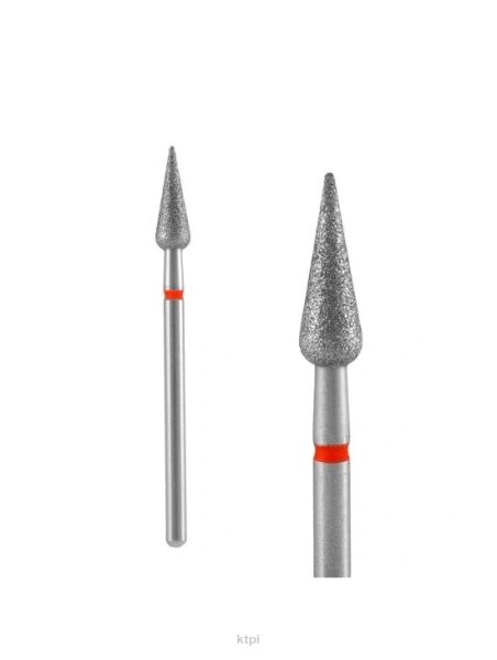 STALEKS PRO frez diamentowa stożek gruszka czerwony FA100R40/12