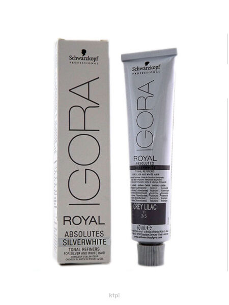 Schwarzkopf Igora Royal Silverwhite gołębio szary