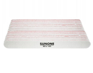 Sunone Pilnik biały prosty 80/100 50 sztuk