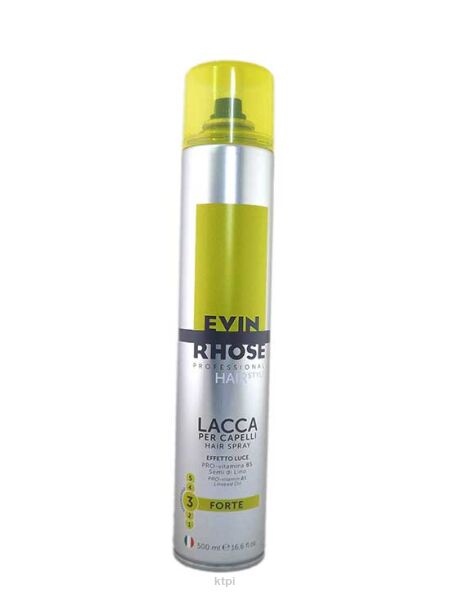 Evin Rhose Lakier Do Włosów Forte Hold Mocny 500ml