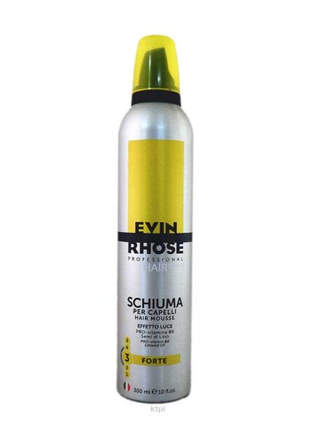 Evin Rhose Pianka Do Włosów Forte Hold Mocna 300ml