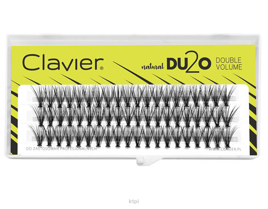 Clavier Du2o Double Volume kępki rzęs 10 mm