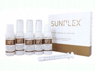 Sunplex Zabieg Do Regeneracji Włosów 5 X 50 ml