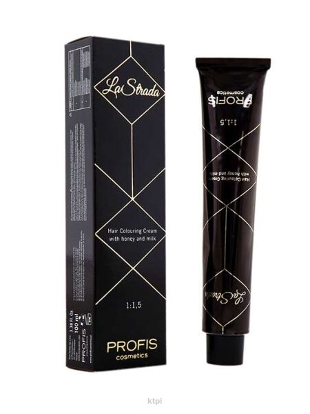 Profis Lastrada Farba Do Włosów Z Miodem i Mlekiem 5.7 100ml