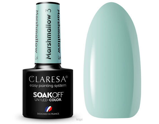 Claresa Lakier Hybrydowy 3 Marshmallow 5 ml